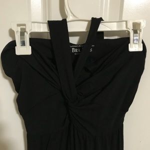 Super Comfy and Strappy Black Maxi Dress!